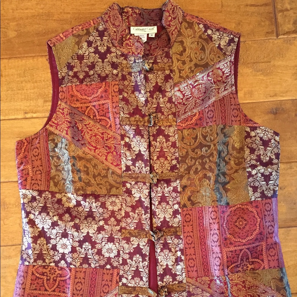 BOHO Coldwater Creek vest